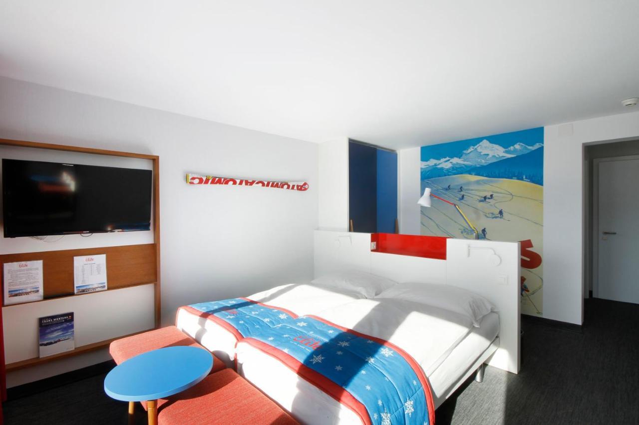 Hotel Elite Crans-Montana Dış mekan fotoğraf