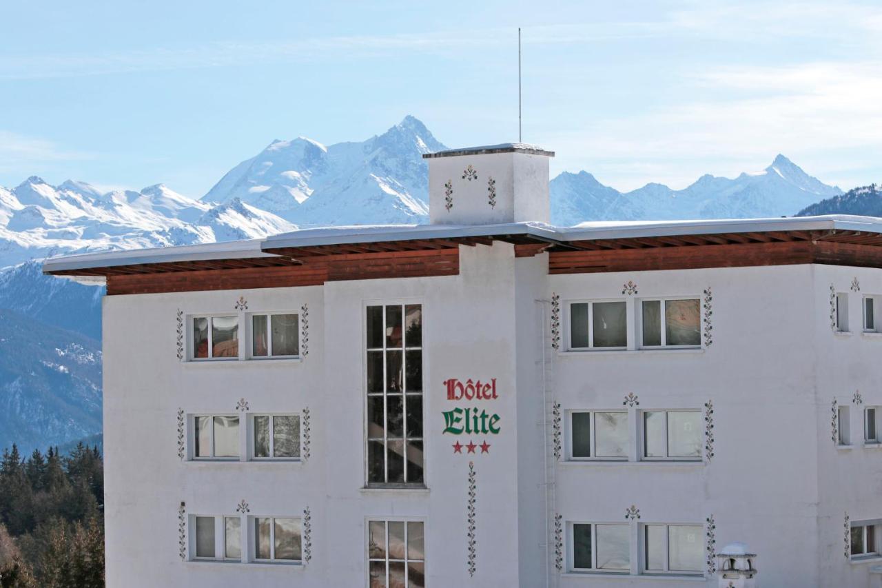 Hotel Elite Crans-Montana Dış mekan fotoğraf